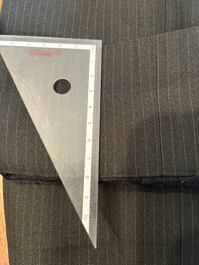 双子　150cm ストライプスーツ・シャツ　2セット