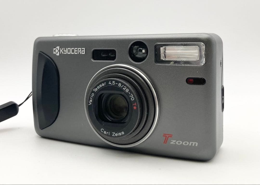 【完動品 極美品】KYOCERA T ZOOM 純正ケース付き 返金保証あり