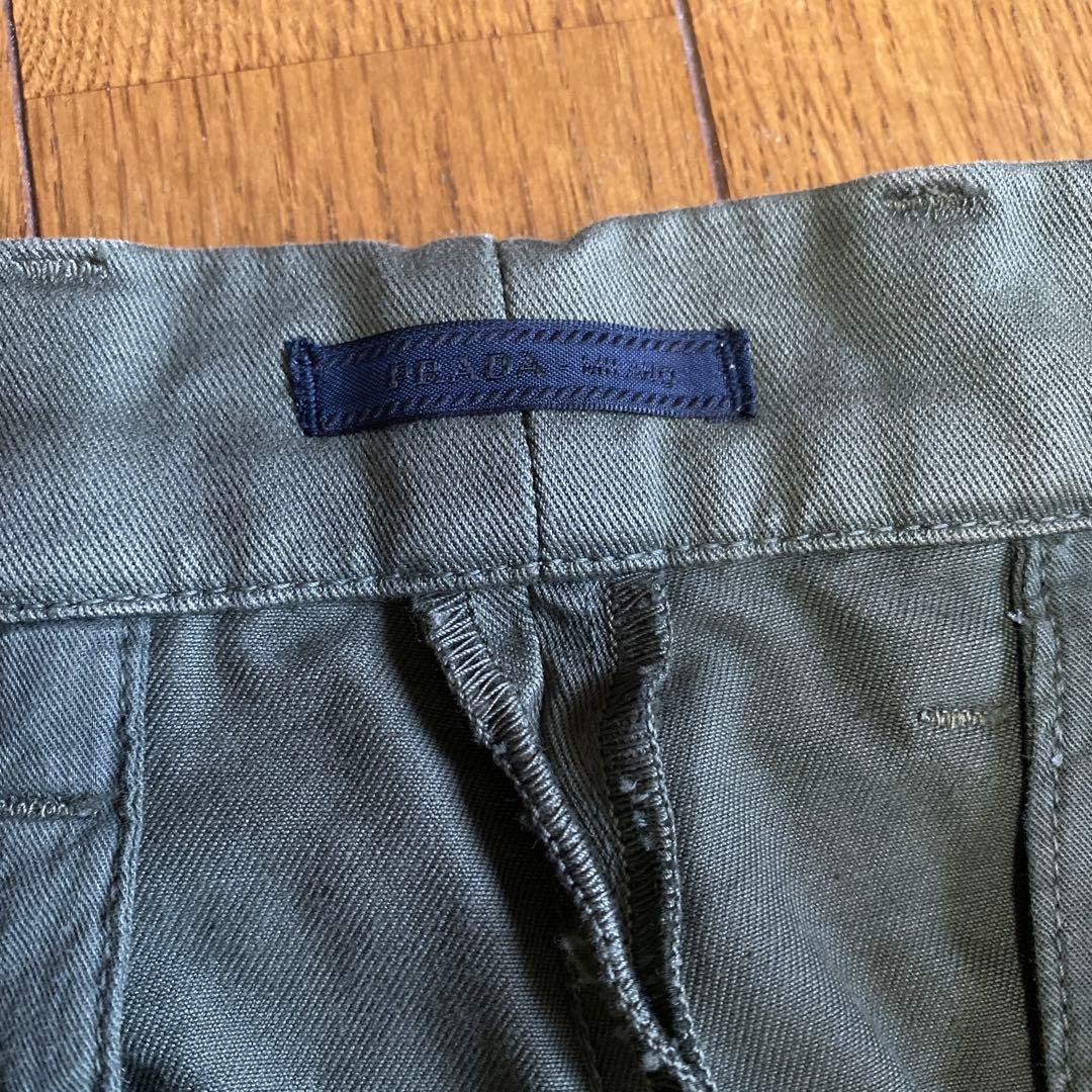 PRADA メンズスラックス　コットン