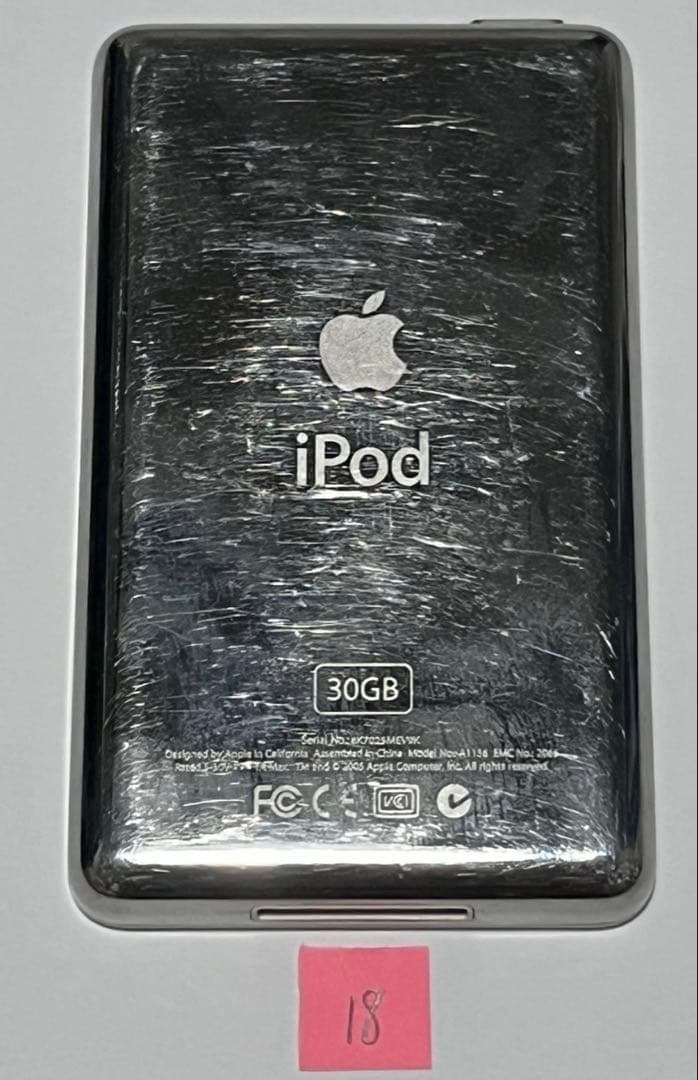 [通電動作確認済] Apple iPod Classic 30GB