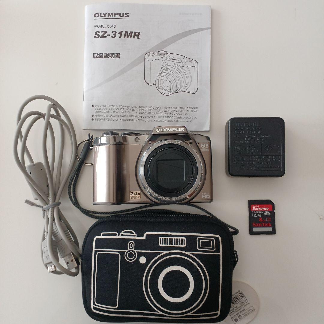 傷無しOLYMPUS SZ-31MR コンパクトデジタルカメラ