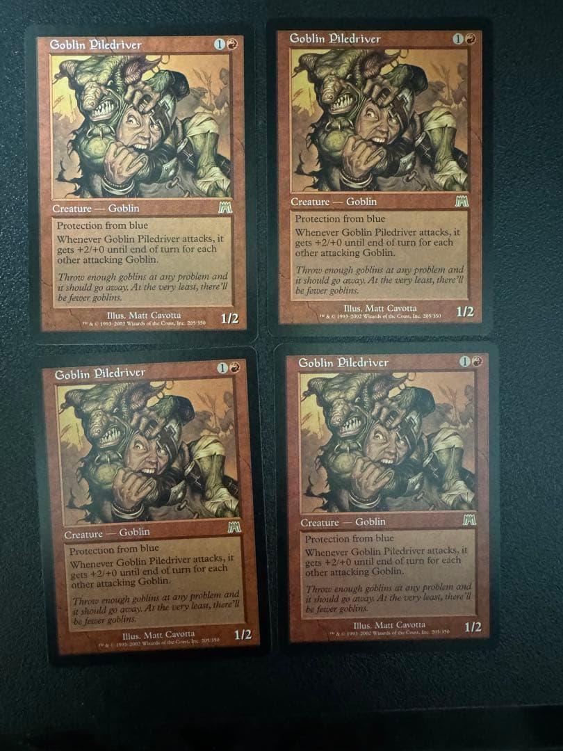 【MTG】 ゴブリンの群衆追い/Goblin Piled 4枚セット