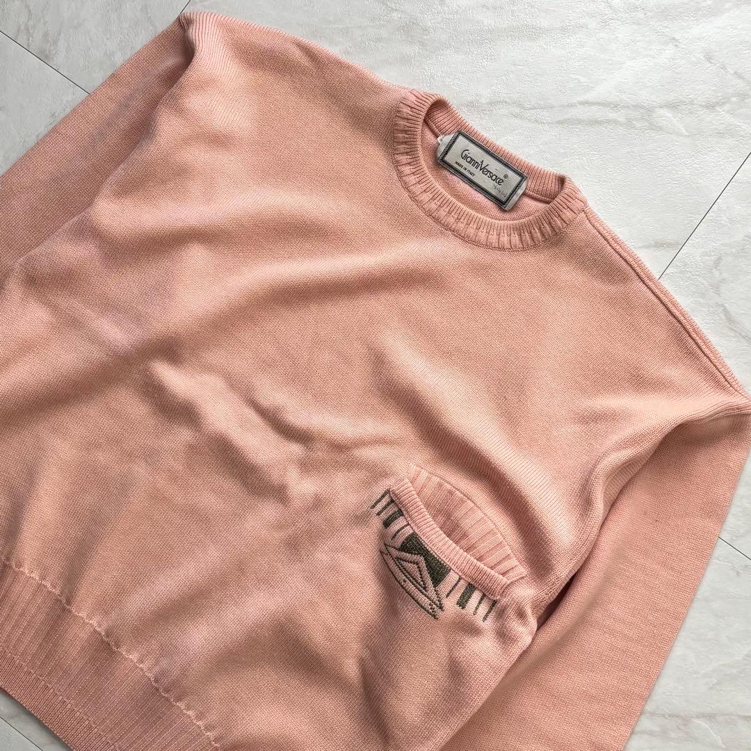 Gianni Versace ウールニット ヴィンテージ M 70s〜80s