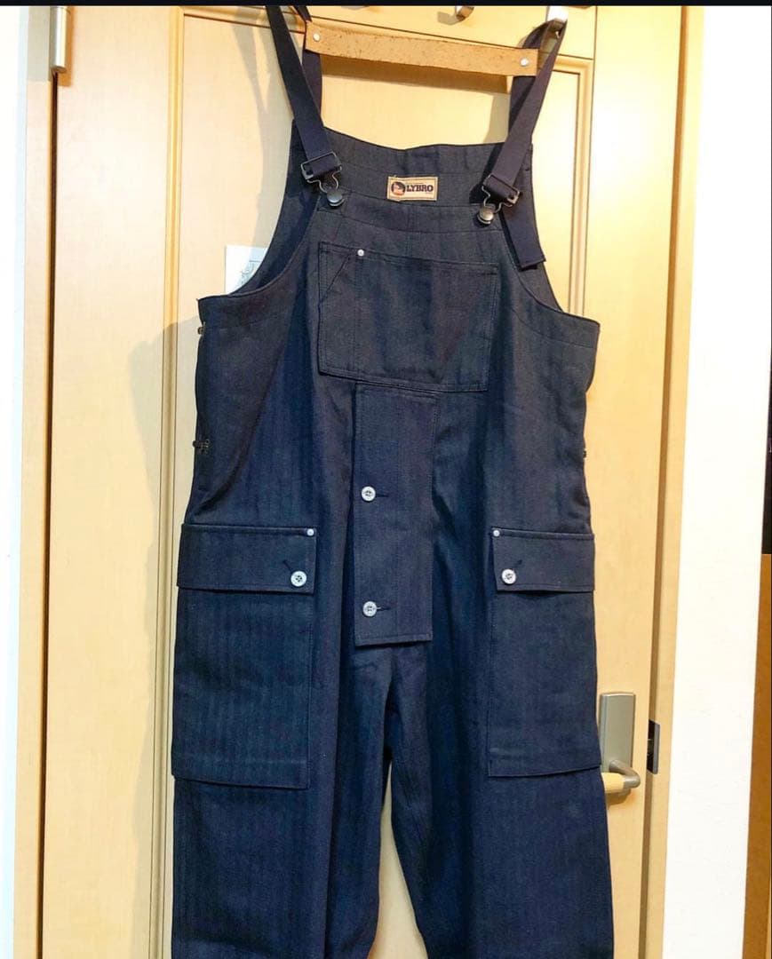 美品 Nigel Cabourn ネイバル ダンガリー 50 ネイビー ライブロ