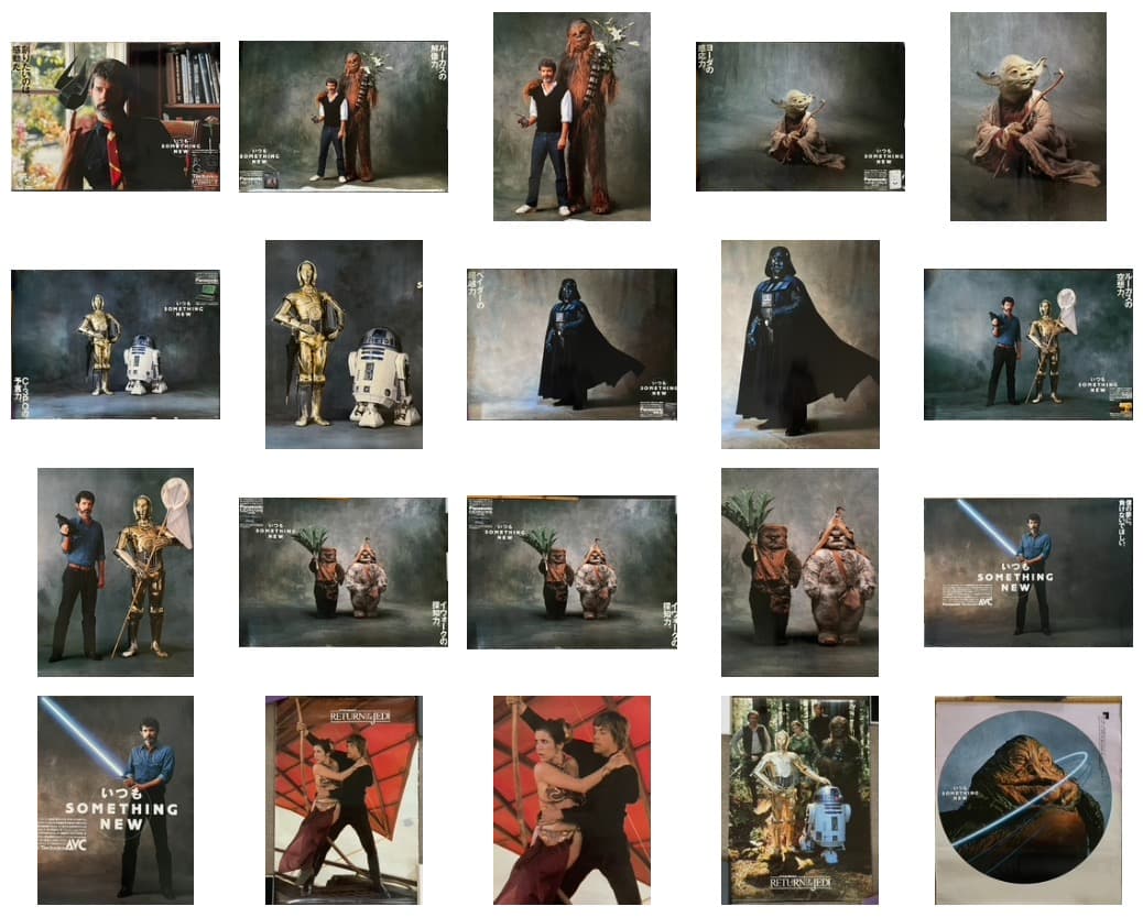 Panasonic スターウォーズ ジョージ・ルーカス 駅貼B全ポスター