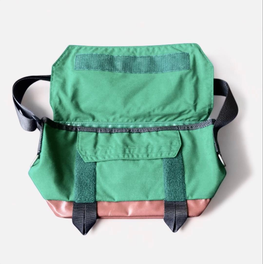 小*1様 【希少】マーガレットハウエル×ポーター メッセンジャーバッグ 緑 茶