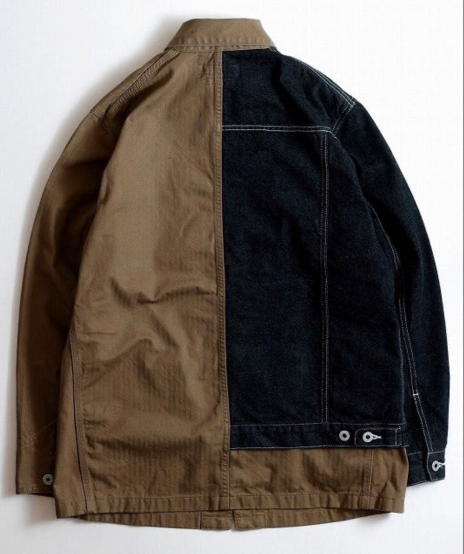 25AW THIRD JACKET COVERALL デニムドッキングジャケット