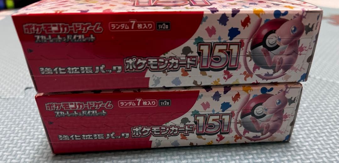 ポケモンカード151 強化拡張パック　2BOX シュリンク付き