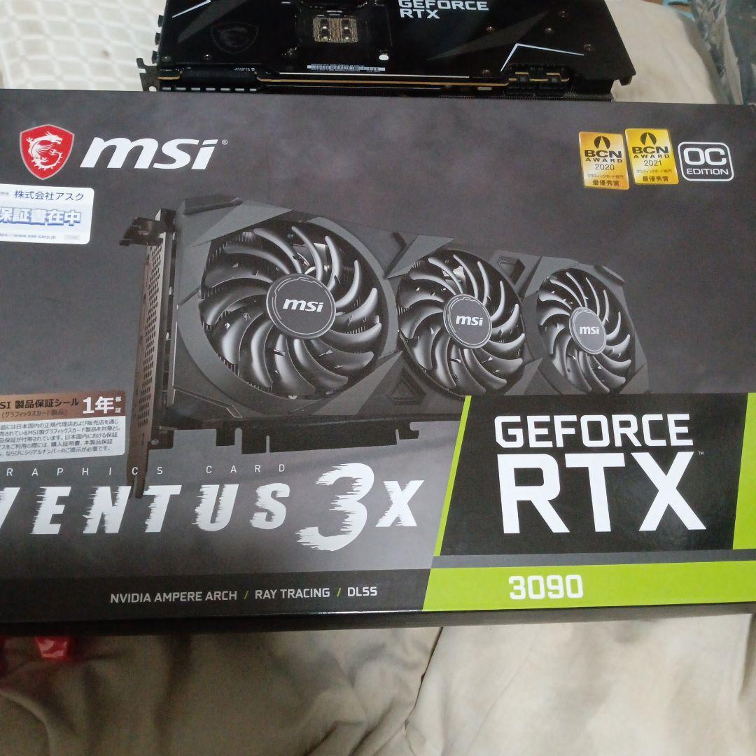 グラフィックボード・グラボ・ビデオカード MSI GeForce RTX 3090 VENTUS 3X OC 24GB