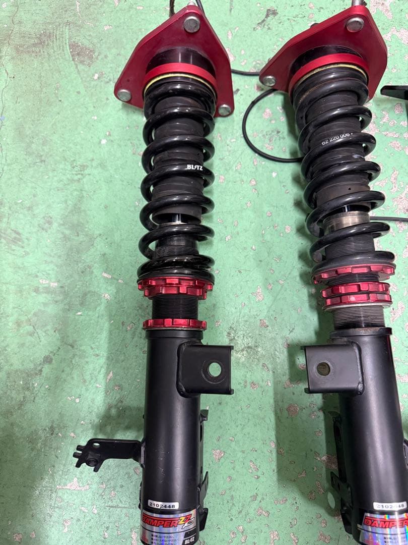 80 ハリアー　車高調　ブリッツ　DSCplus