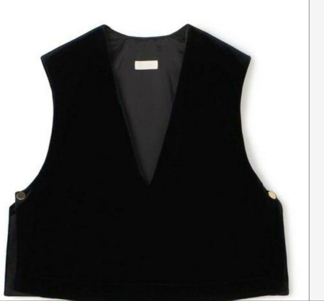 Ballsey トゥモローランド　マットベロアVネックベスト