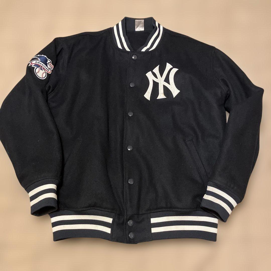 ファナティクス ヤンキース スタジャン スタジアムジャンパー ネイビー L