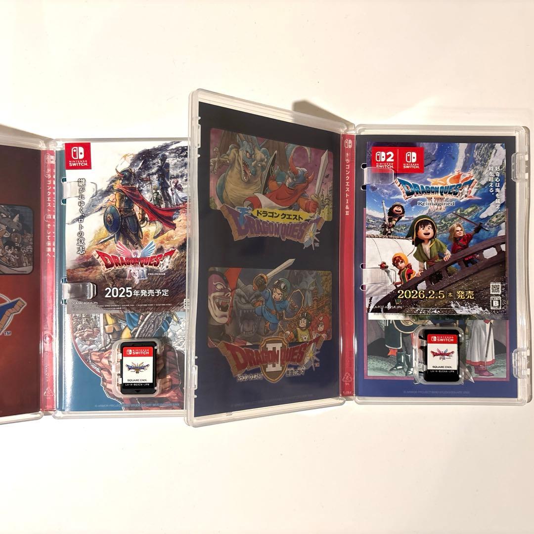 Switch ドラゴンクエスト1&2と3【２本セット】