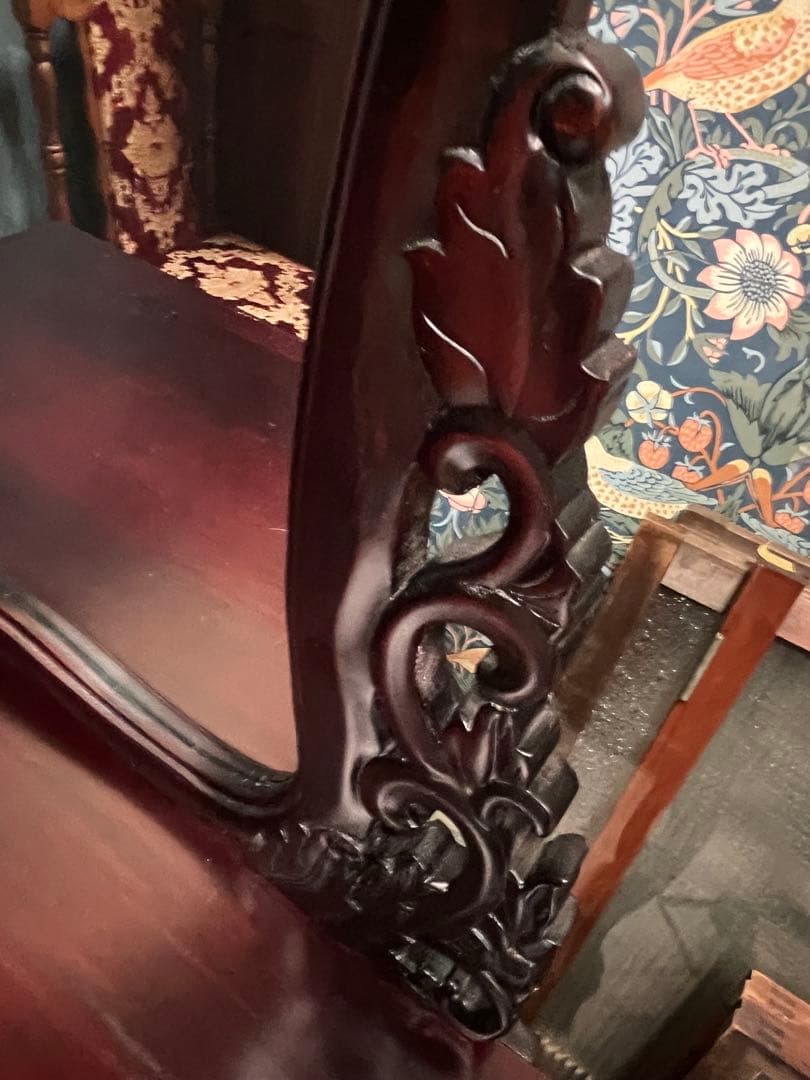 waku＊ドレッサー 鏡 ミラー 化粧台 鏡台 アンティークビンテージ