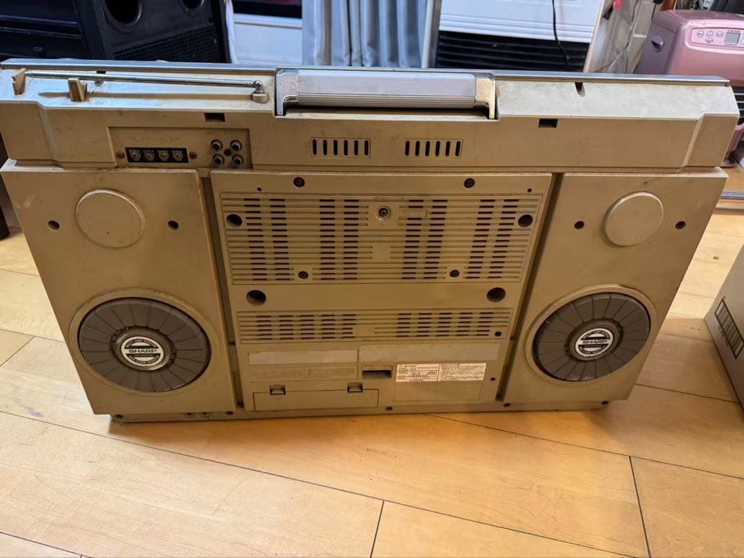 SHARP vz-v2 レコードカセットテープラジオプレーヤー
