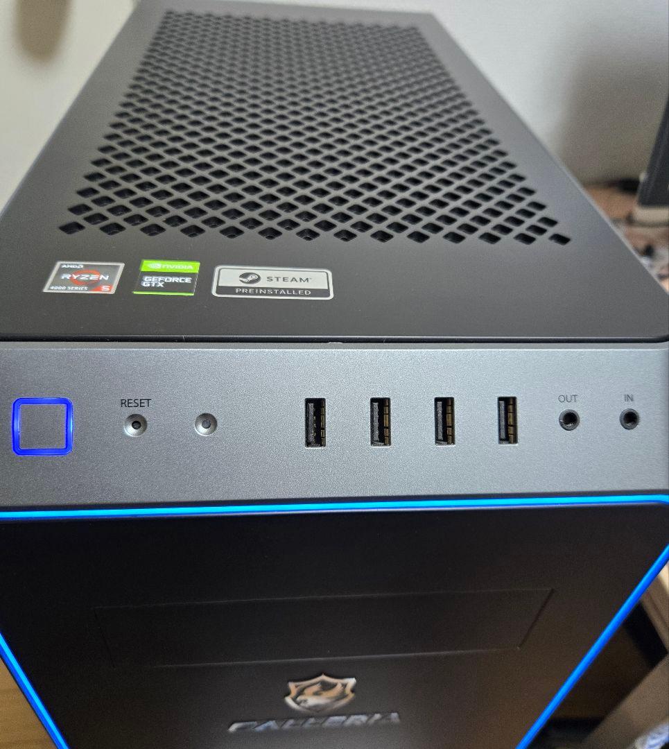 GALLERIA ゲーミングpc RM5R-G60S 1660SUPER