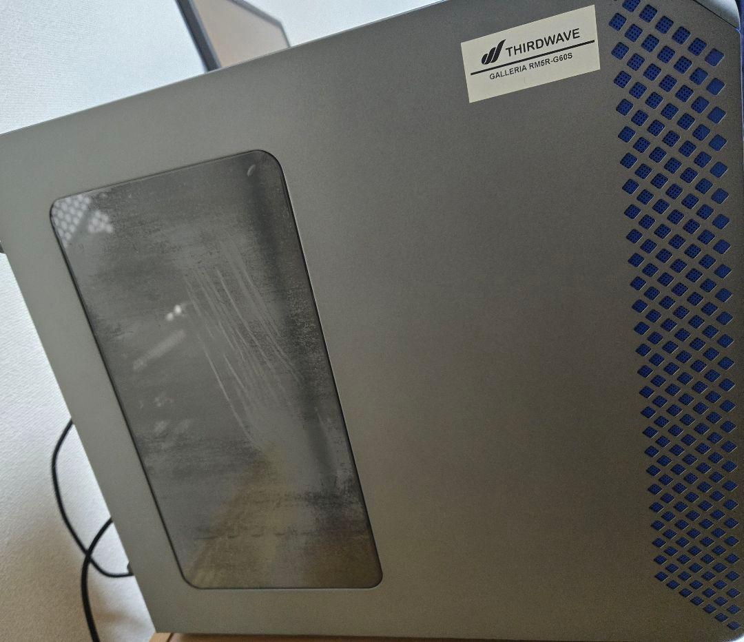 GALLERIA ゲーミングpc RM5R-G60S 1660SUPER