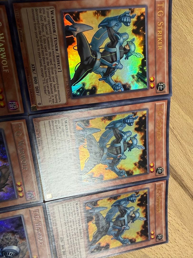 英語 TG ストライカー ワーウルフ 1st LC5D ウルトラ シク 遊戯王