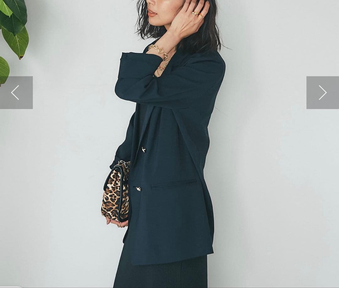 rive droite ストレッチツイルテーラードジャケット