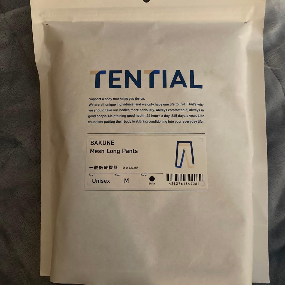 TENTIAL BAKUNE Mesh Long Pants M ブラック
