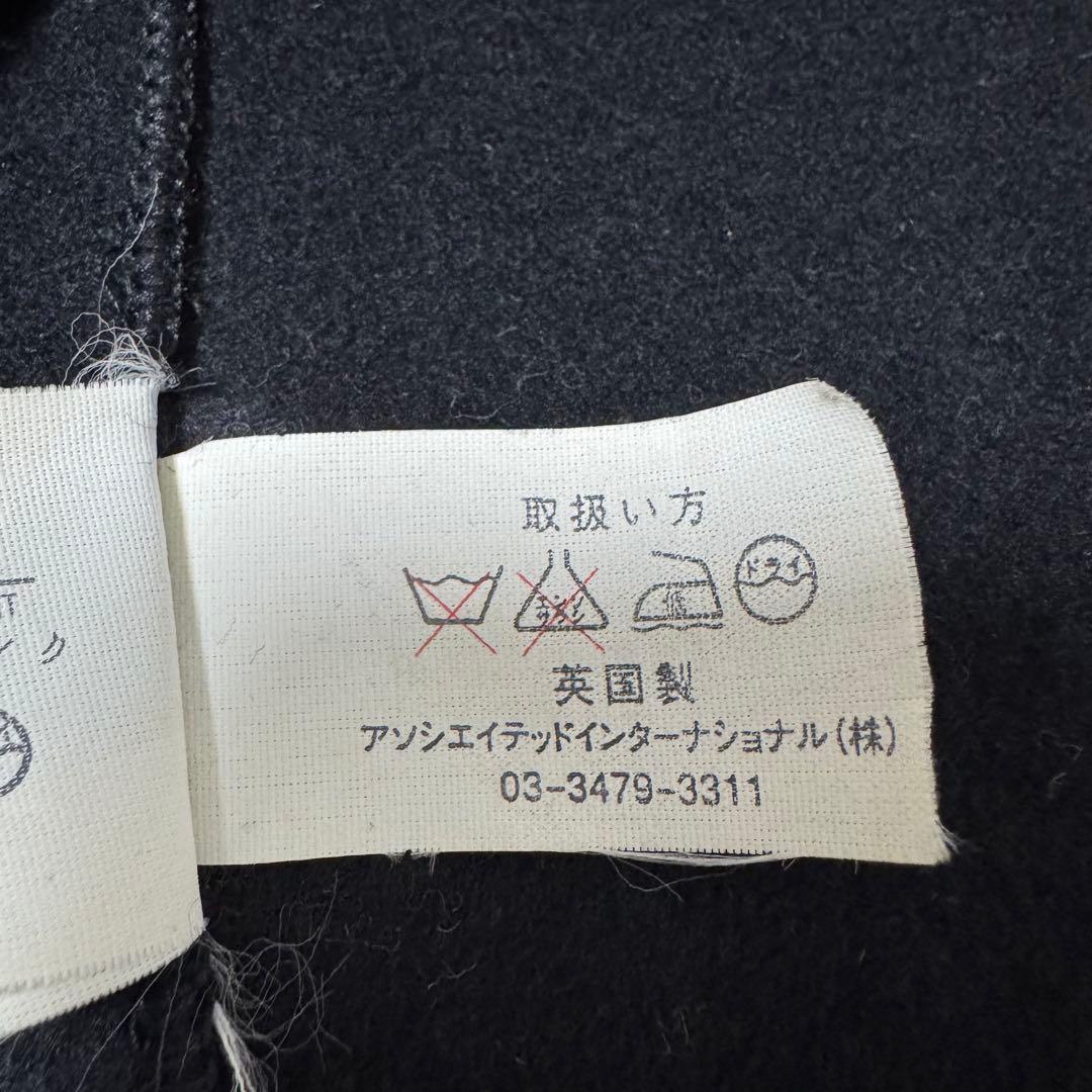 Gloverall ダッフルコート 黒 big size black 英国製