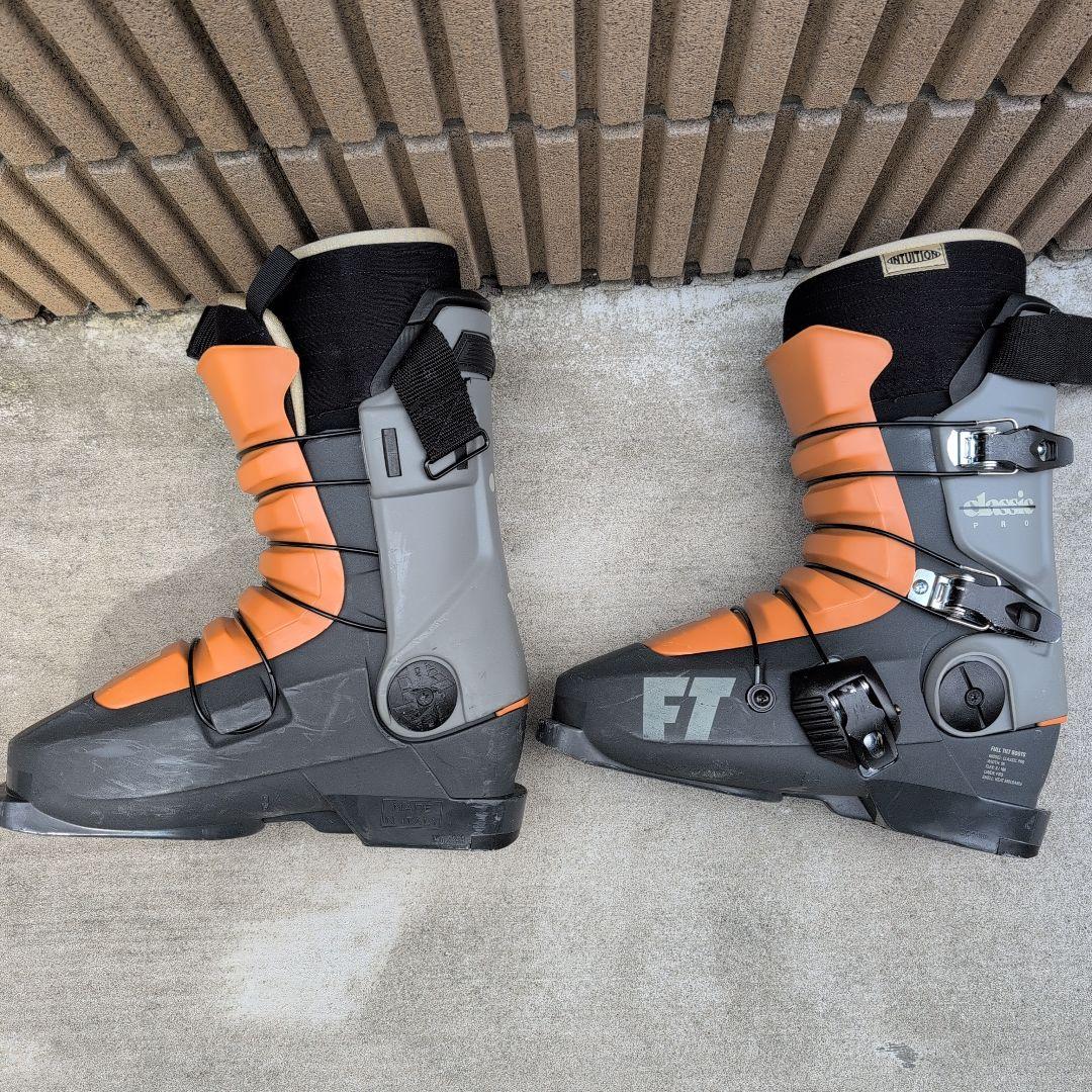 FT スキー用ブーツ オレンジ/グレー