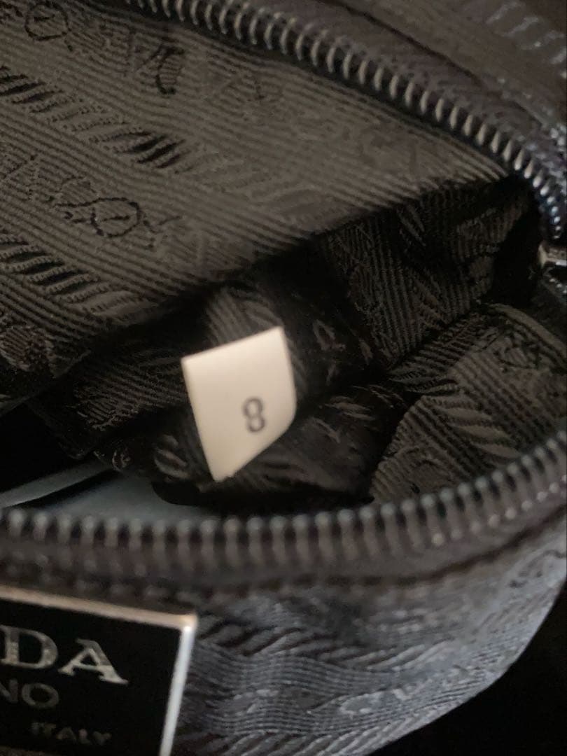 PRADA ブラック ハンドバッグ　ギャランティカード付