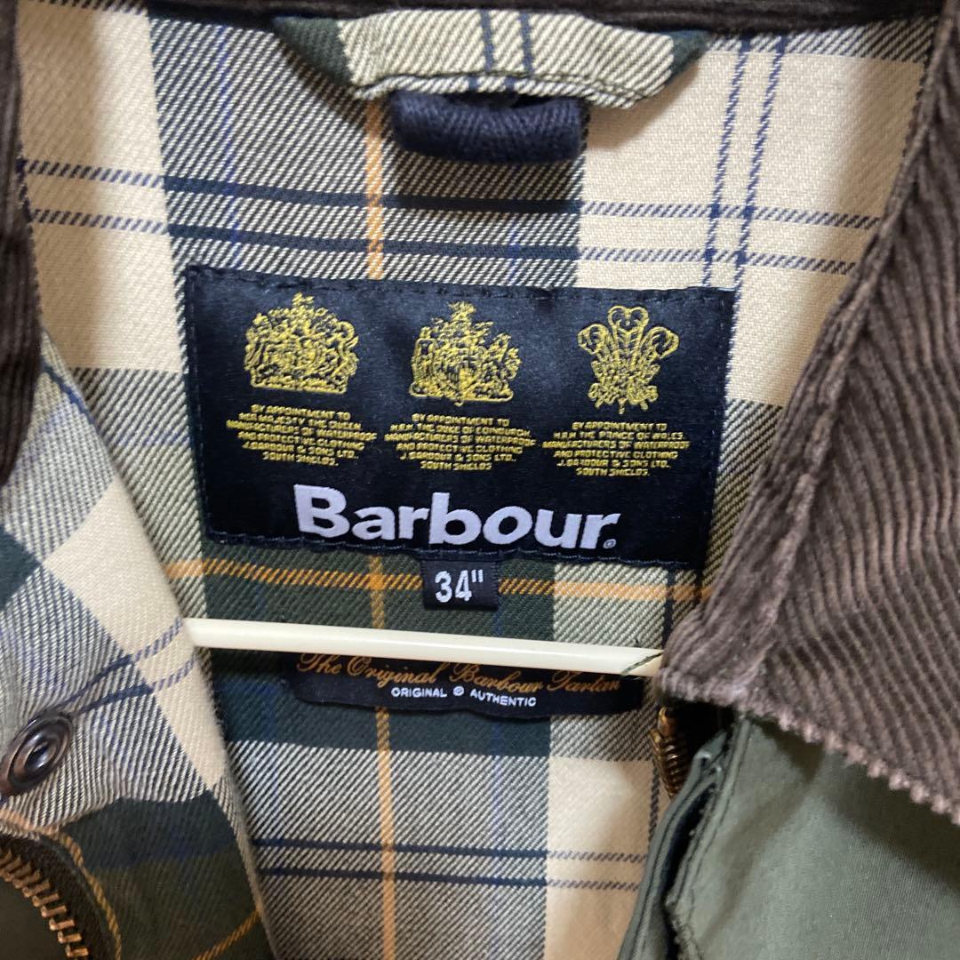 Barbour バブアー Bedale ノンワックス ジャケット 34