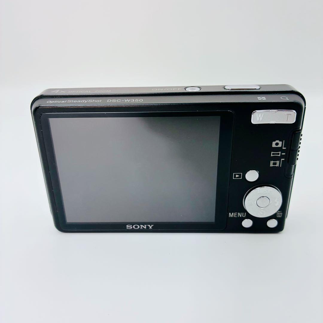 SONY CyberShot DSC-W350 デジカメ ブラック 充電器付き