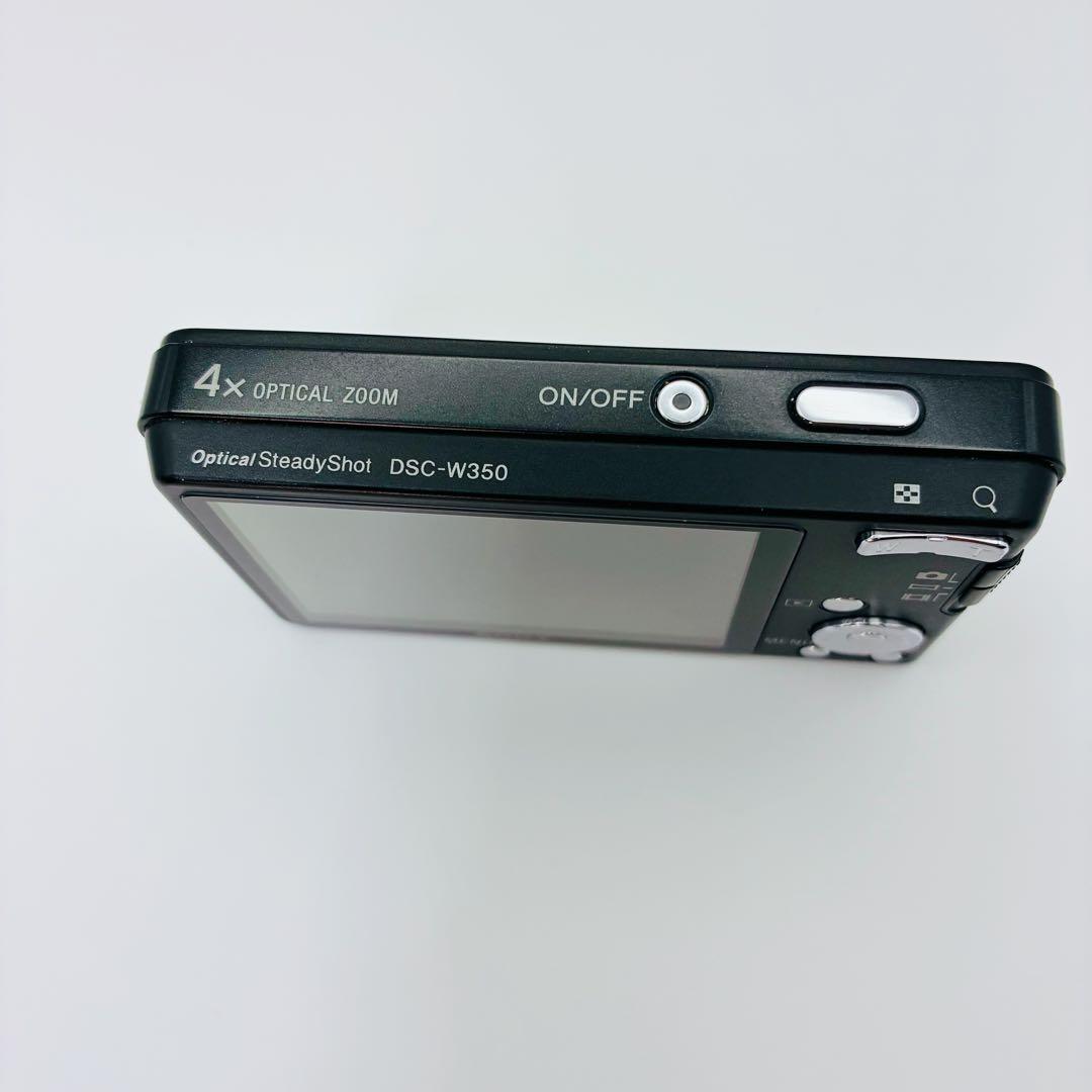 SONY CyberShot DSC-W350 デジカメ ブラック 充電器付き