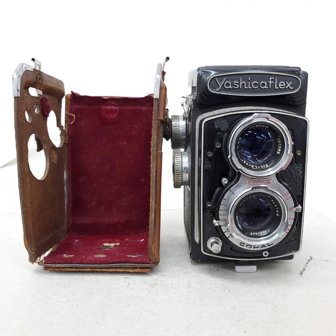 フィルムカメラ YASHICA Yashicaflex F0123-321-2v y