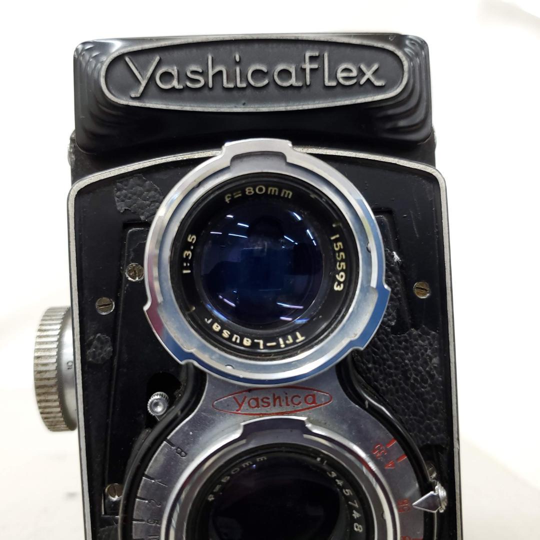 フィルムカメラ YASHICA Yashicaflex F0123-321-2v y