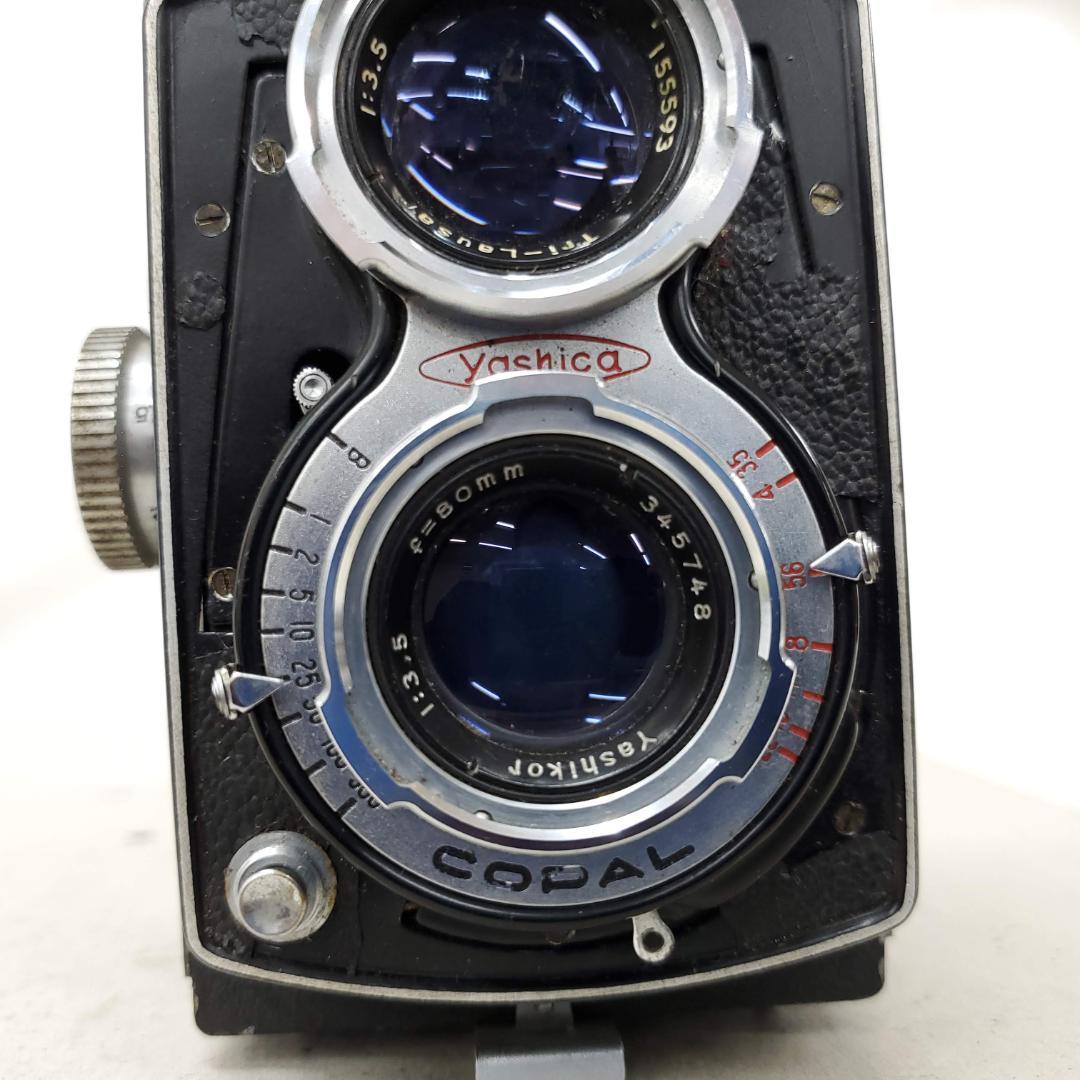 フィルムカメラ YASHICA Yashicaflex F0123-321-2v y