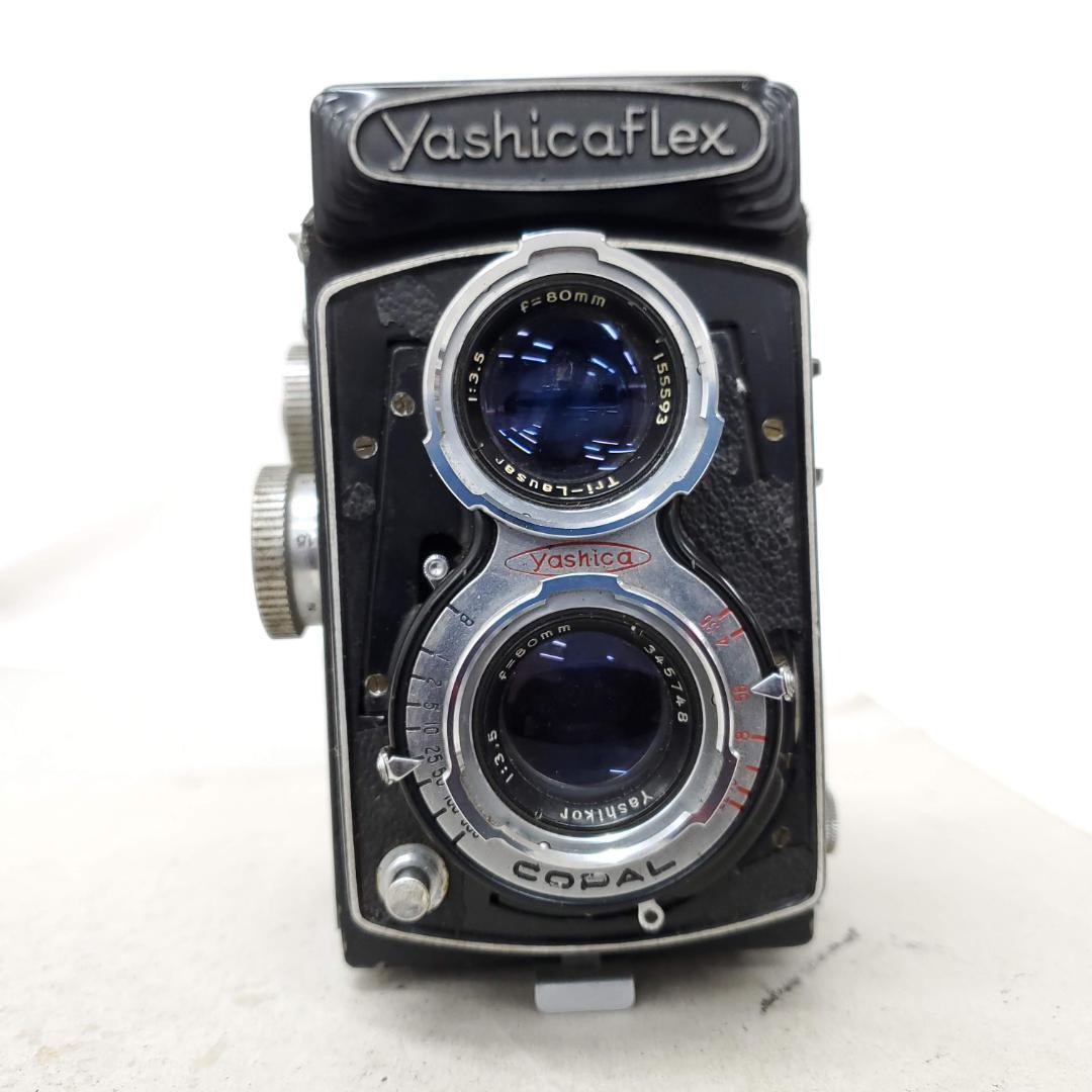 フィルムカメラ YASHICA Yashicaflex F0123-321-2v y