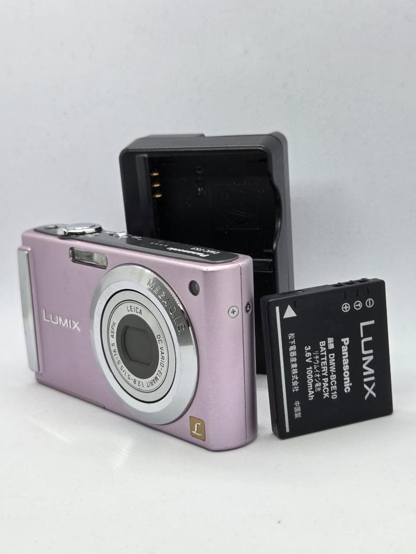 【スマホ転送OK】Panasonic LUMIX DMC-FS3 ピンク