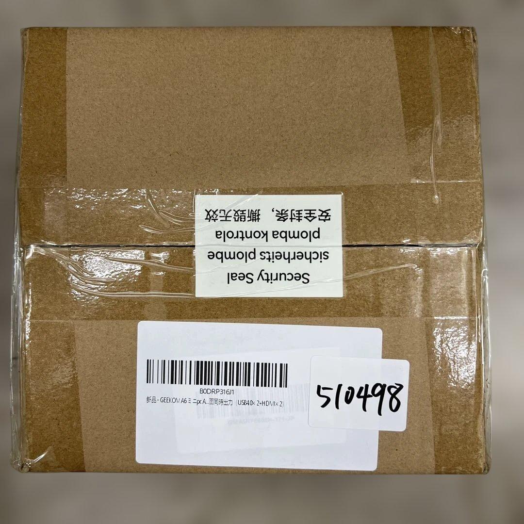 510498 GEEKOM A6ミニpc、AMD Ryzen 7 6800H搭載