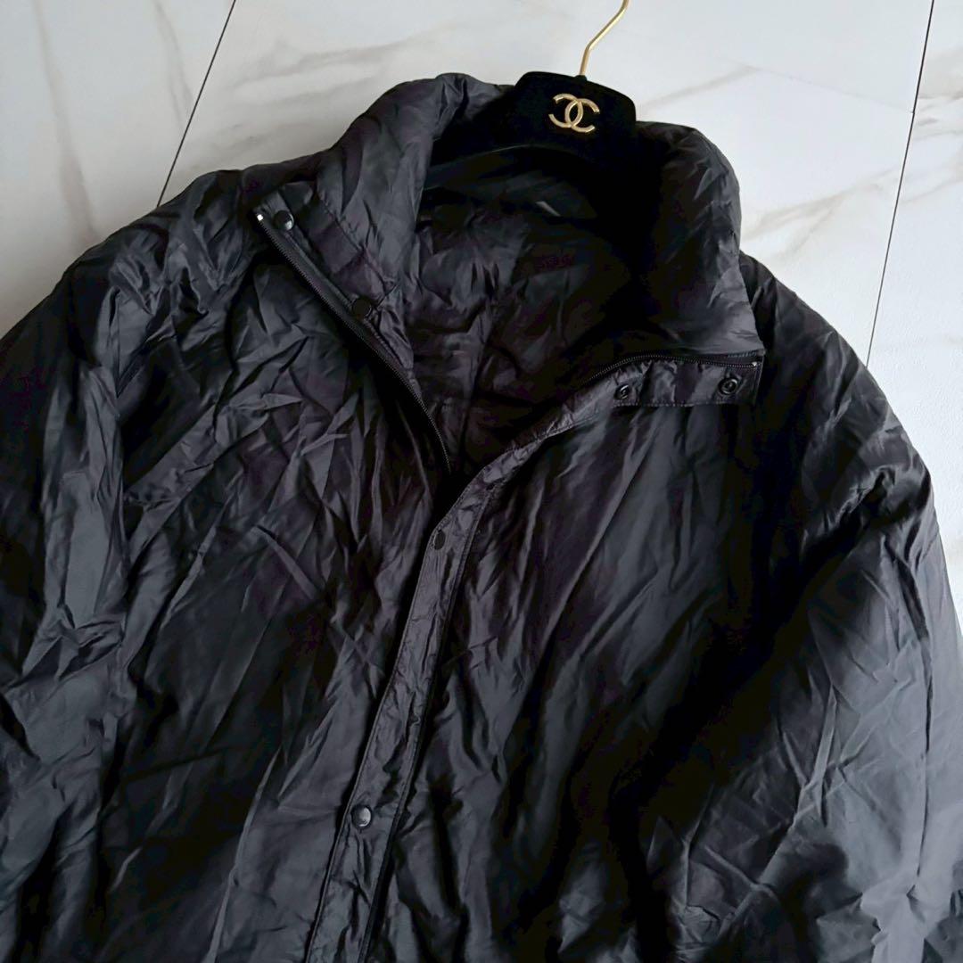 人気◆NANGA インナー ロング ダウンジャケット コート 男女兼用 Lサイズ