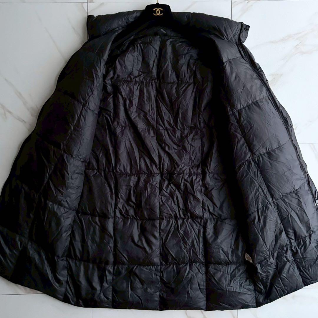 人気◆NANGA インナー ロング ダウンジャケット コート 男女兼用 Lサイズ