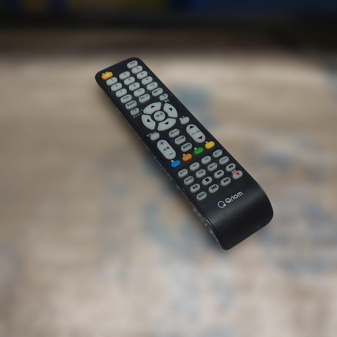 テレビ QRT-32W2K 裏番組録画 外付　HDD録画 裏番組録画対応