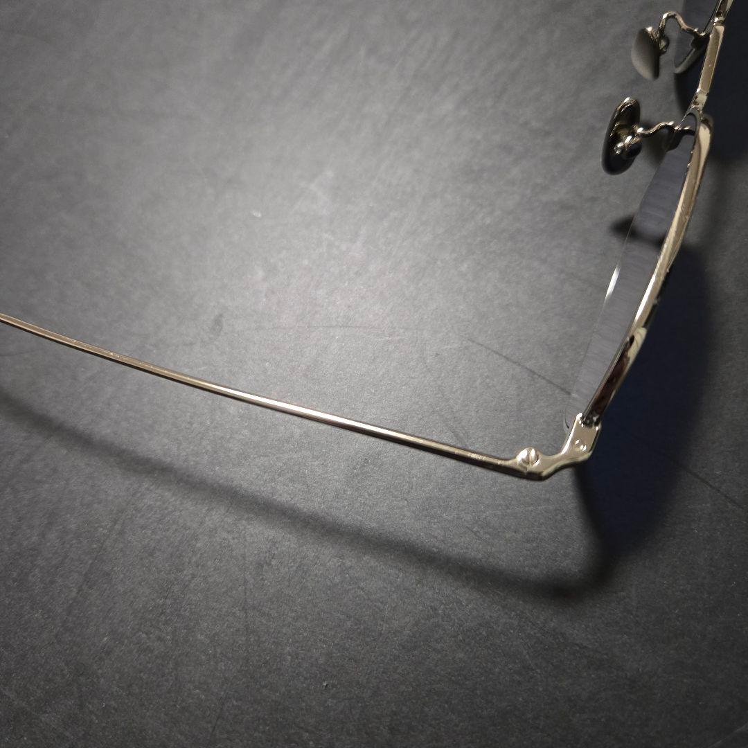 A.D.S.R. JASON 03 シルバー サングラス ネイビー ブルー