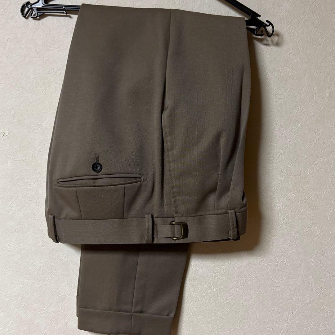 メンズ セットアップ 3p ベージュ スーツセレクト