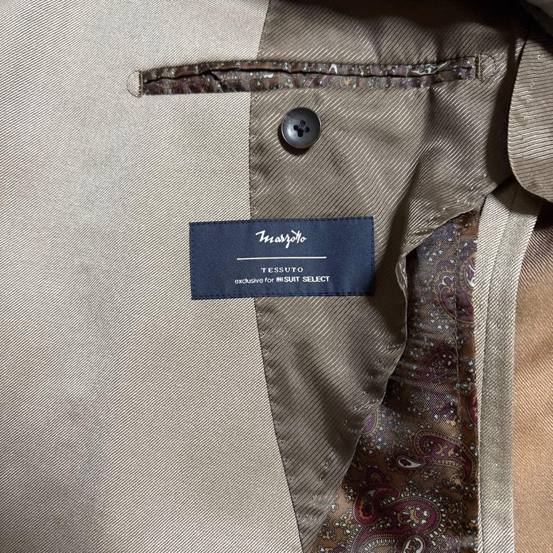 メンズ セットアップ 3p ベージュ スーツセレクト