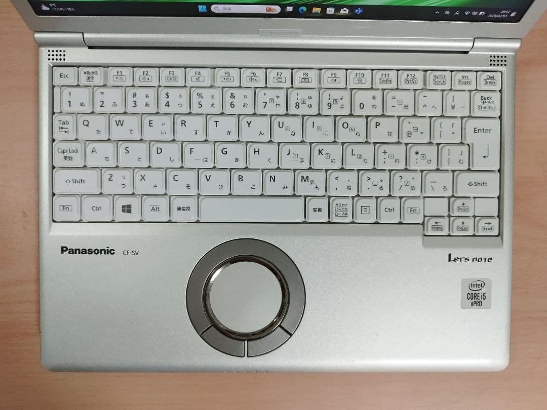 レッツノートCF-SV9 win11 i5/8GB/256GB/office付①