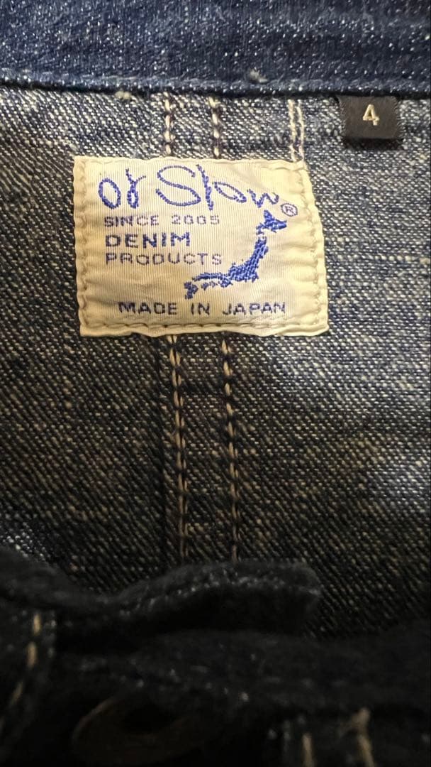 オアスロウ　orSlow 1940'S COVERALL カバーオール　美品