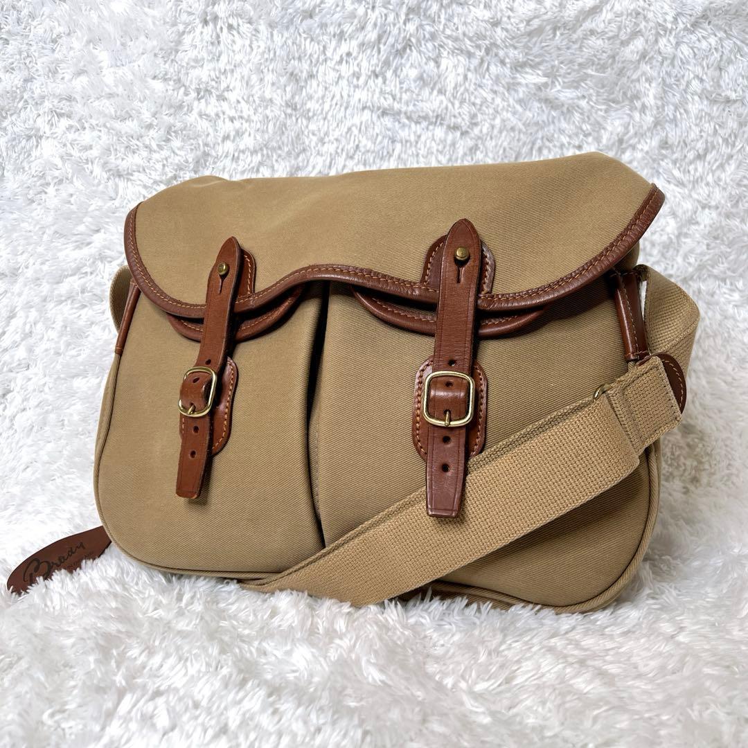 BRADY アリエルトラウト キャンバス 革 メッセンジャー ショルダーバッグ