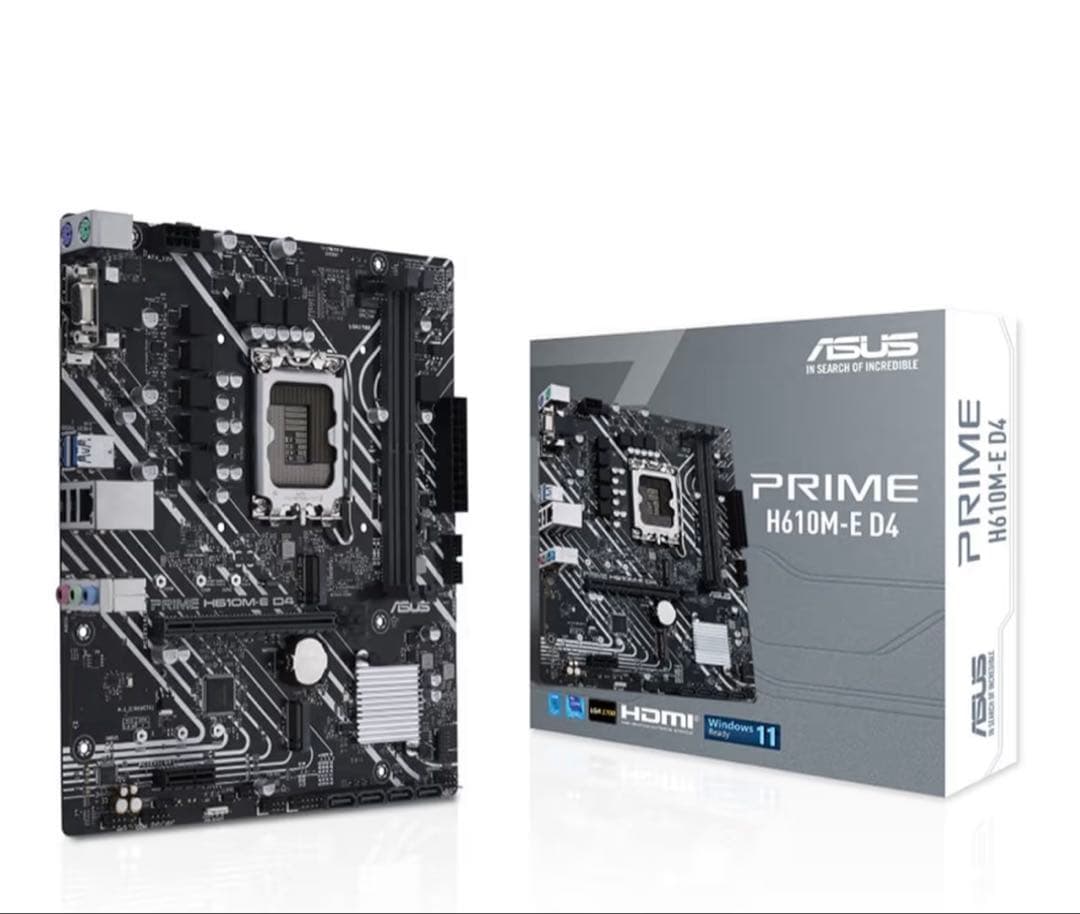 ASUS PRIME H610M-E D4 マザーボード