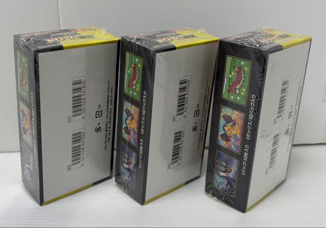 新品未開封品　ポケモンカードゲーム MEGAドリームex 3box シュリンク付