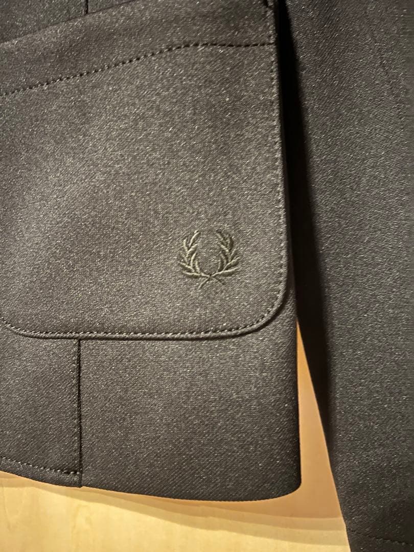 フレッドペリー ブラック テーラードジャケット