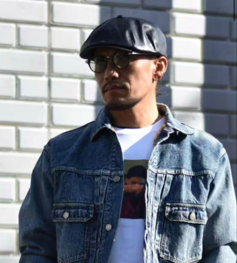 Cale Supply Co. レザーキャスケット　ハンチング