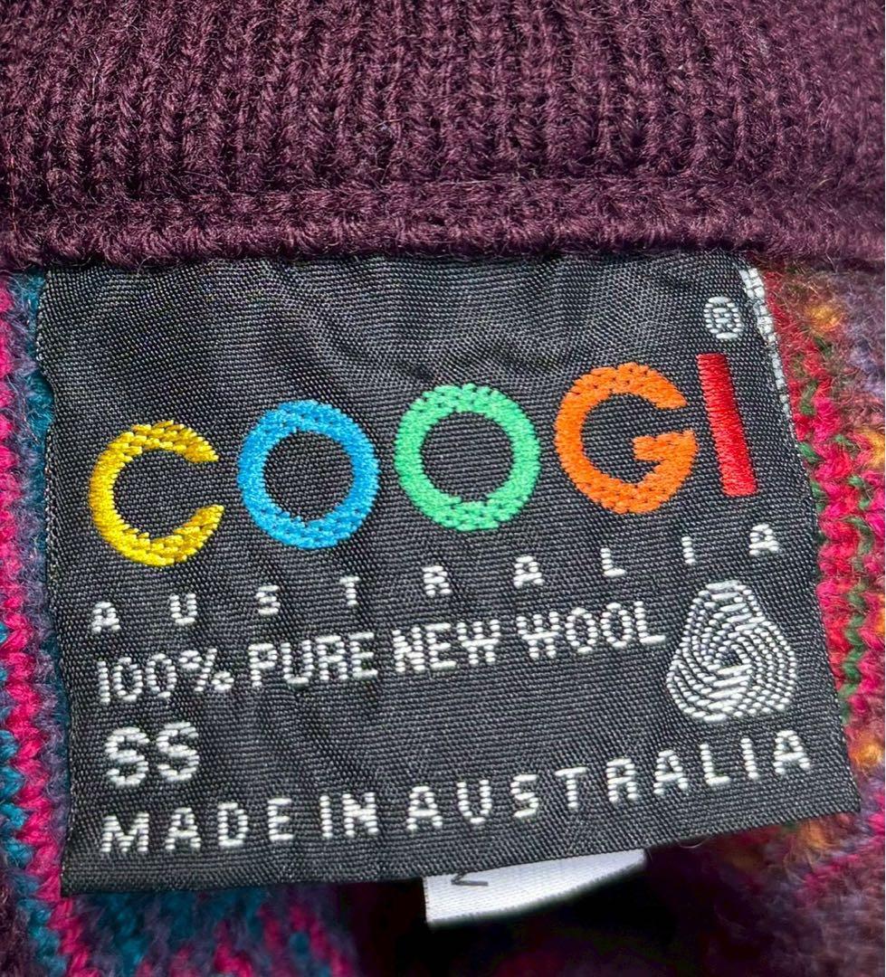 COOGI クージー 3Dニット 90s ビンテージ マルチカラー セーター